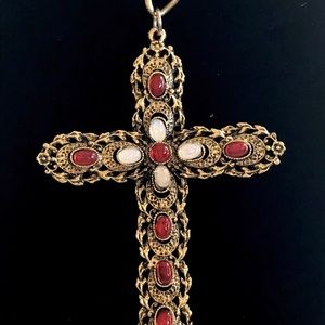 Celebrity Cross Pendant Necklace